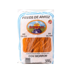 Soyarroz Fideos de Arroz  con Morrón