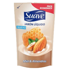 Suave Jabón Líquido Miel y Almendra