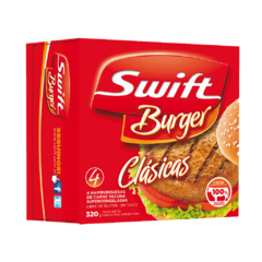 Swift Hamburguesas Clásicas 4 unidades