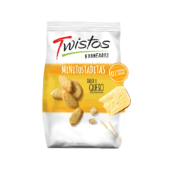 Twistos Horneados Mini Tostaditas Queso 40g