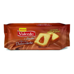 Valente Budín Relleno con Dulce de Leche