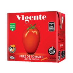 Vigente Puré de Tomates 520g