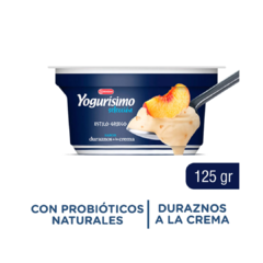 Yogurisimo Griego Duraznos a la Crema