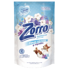 Zorro Suavizante para la Ropa Flores Silvestres 900 ml