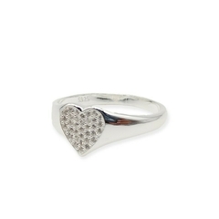 Anillo 23651-37119 Sello de Corazón con Circones - comprar online