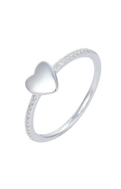 Anillo 24429-38310 Corazón con Circones