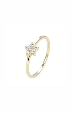 Anillo 24940-39400 Estrella con Circones