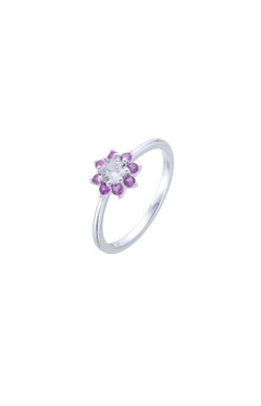 Anillo 28747-45206 Flor con Circones