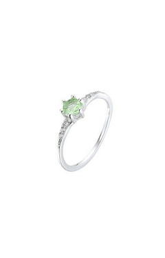 Anillo 30596-49281 Circones con Piedra Verde