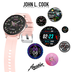 Reloj John L. Cook smartwatch Modelo Austin malla de Silicona - JOYAS Y RELOJES BRAINE MAYORISTA