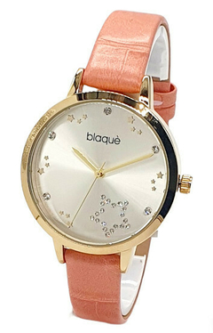 Reloj Blaquè BQ214RP malla de Cuero Rosa.