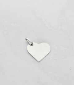 Dije de plata 925 CG0017 Chapita Corazón