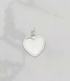 Dije de plata 925 CG0015 Chapita Corazón