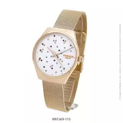 Reloj knock out malla tejida 1569