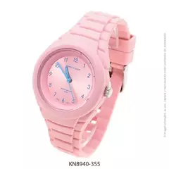 Reloj knock out malla de caucho de Dama KN8940 Rosa