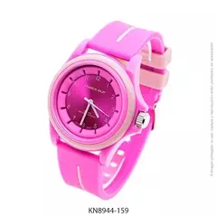 Reloj knock out malla de caucho de Dama KN8944 fucsia