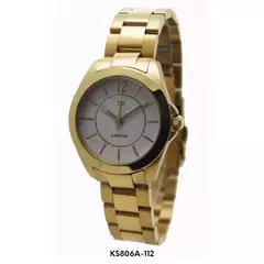 Reloj Kosiuko Dama de Acero Dorado KS806A