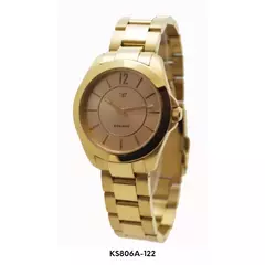 Reloj Kosiuko Dama de Acero Dorado KS806A