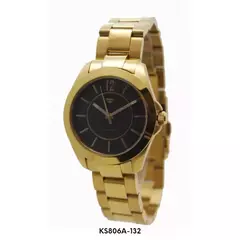 Reloj Kosiuko Dama de Acero Dorado KS806A