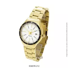 Reloj Kosiuko Dama de Acero Dorado KS807B