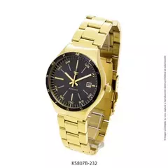 Reloj Kosiuko Dama de Acero Dorado KS807B