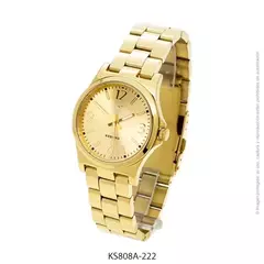 Reloj Kosiuko Dama de Acero Dorado KS808A