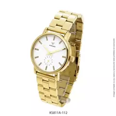 Reloj Kosiuko Dama de Acero Dorado KS811A