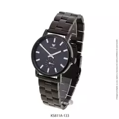 Reloj Kosiuko Dama de Acero Negro KS811A