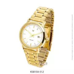 Reloj Kosiuko Dama de Acero Dorado KS815A