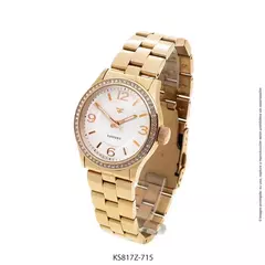 Reloj Kosiuko Dama de Acero Dorado KS817Z