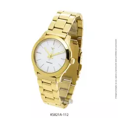 Reloj Kosiuko Dama de Acero Dorado KS821A