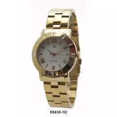 Reloj Kosiuko Dama de Acero Dorado KS830