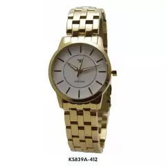 Reloj Kosiuko Dama de Acero Dorado KS839