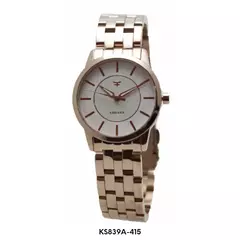 Reloj Kosiuko Dama de Acero Rose KS839