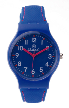 Reloj Blaquè BQ-158A Malla de caucho azul para dama - comprar online