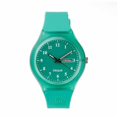 Reloj Blaquè BQ-171VE Malla de caucho verde con doble calendario - comprar online