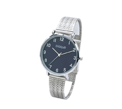 Reloj Blaquè BQ248PA Malla Metal tejido Plateado para dama