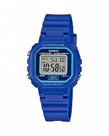 Reloj Casio LA-20WH-2ADF CA-090 Vintage Digital malla de silicona azul WR - tienda online