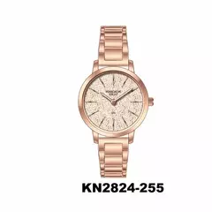 Reloj Knock Out KN2824-255 malla de metal rose para mujer