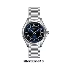 Reloj Knock Out KN2832-813 malla de metal plateado para mujer