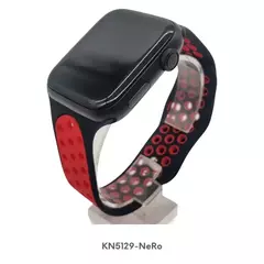 Reloj Smartwatch Knock Out KN5129 malla de silicona rojo unisex