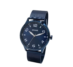 RELOJ STONE ST1166A PARA CABALLERO MALLA DE METAL TEJIDO AZUL