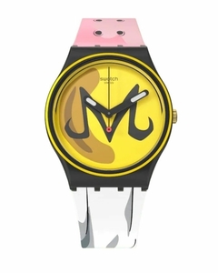 Reloj Swatch GZ358 Majin Buu Dragon Ball Z X Swatch unisex malla de silicona en internet