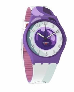 Reloj Swatch GZ359 Dragonball Z Frieza X Swatch unisex malla de silicona - JOYAS Y RELOJES BRAINE MAYORISTA