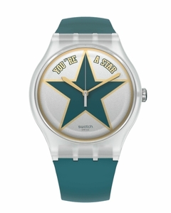 Imagen de Reloj Swatch SO29Z119 STAR DAD para caballero malla de silicona