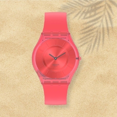 Reloj Swatch SS08R100 SWEET CORAL Monthly Drops para Mujer malla de silicona en internet