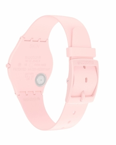 Reloj Swatch SS09P100 Skin Caricia Rosa malla de silicona