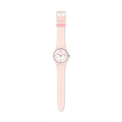 Reloj Swatch SUOP400 ENGLISH ROSE para dama malla de silicona con calendario - JOYAS Y RELOJES BRAINE MAYORISTA