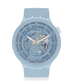 Reloj Swatch Unisex Big Bold Bioceramic C-Blue Sb03n100