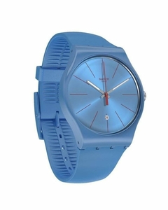 Reloj Swatch Suos401 Lady Lagoonazing Unisex malla de silicona con calendario - comprar online